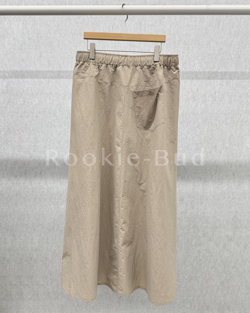 ROOKIE BUD東大門㊣代購女裝新品職業推薦休閑真品長裙尼龍ROOKIE BUD-L長裙