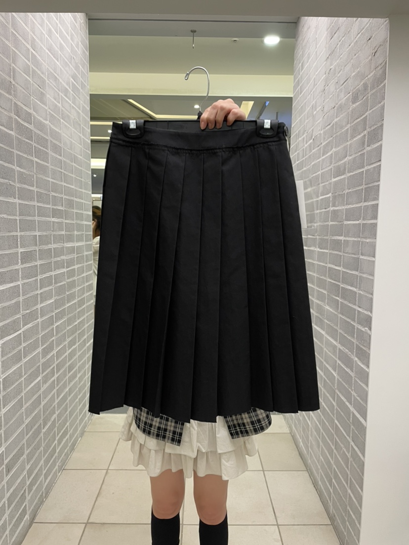 JEONG GAM STUDIOS東大門㊣實拍女士新品25秋冬半身裙中短裙褶皺JEONG GAM半身裙/中短裙圖色2