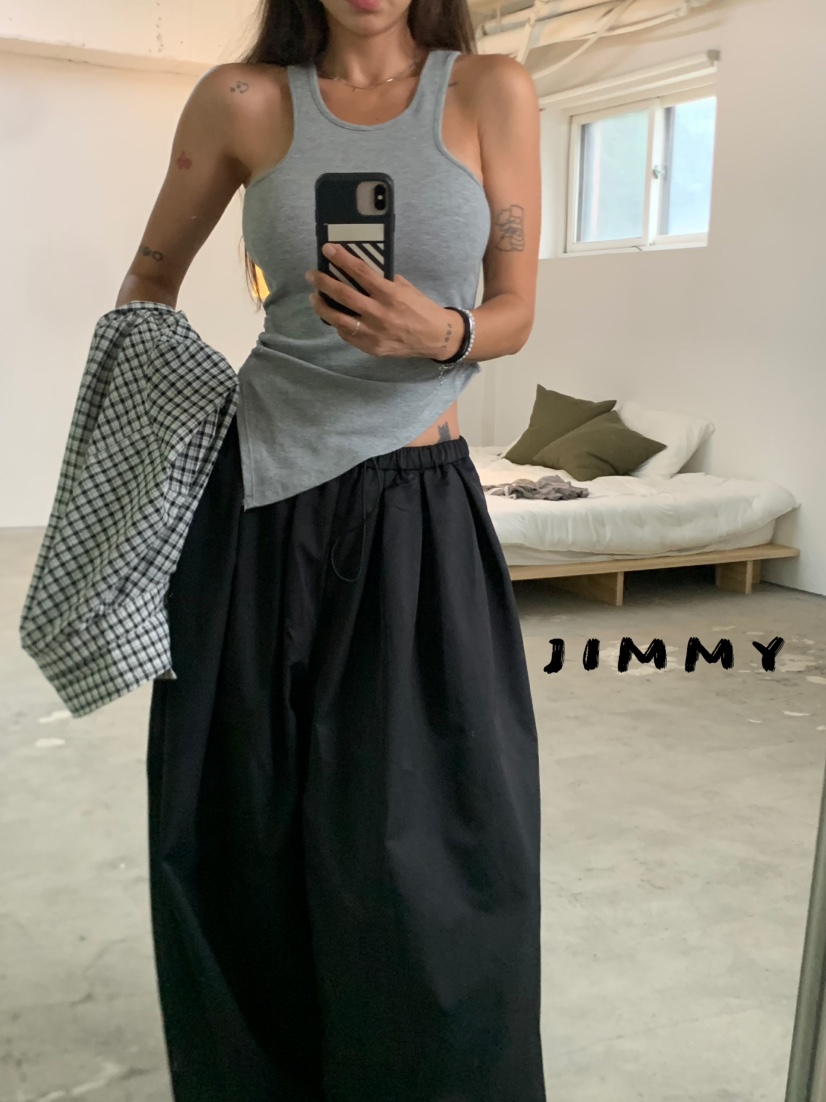 JIMMY東大門㊣實拍女士新款人氣時尚25秋冬熱賣休閑吊帶背心JIMMY/REMAKE吊帶/背心