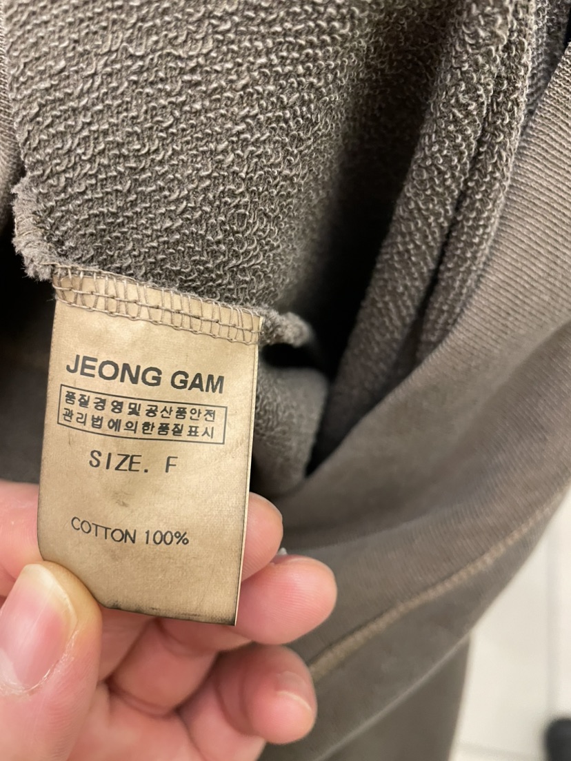 JEONG GAM STUDIOS東大門㊣直郵女裝新款25秋冬真品夾克兜帽JEONG GAM夾克