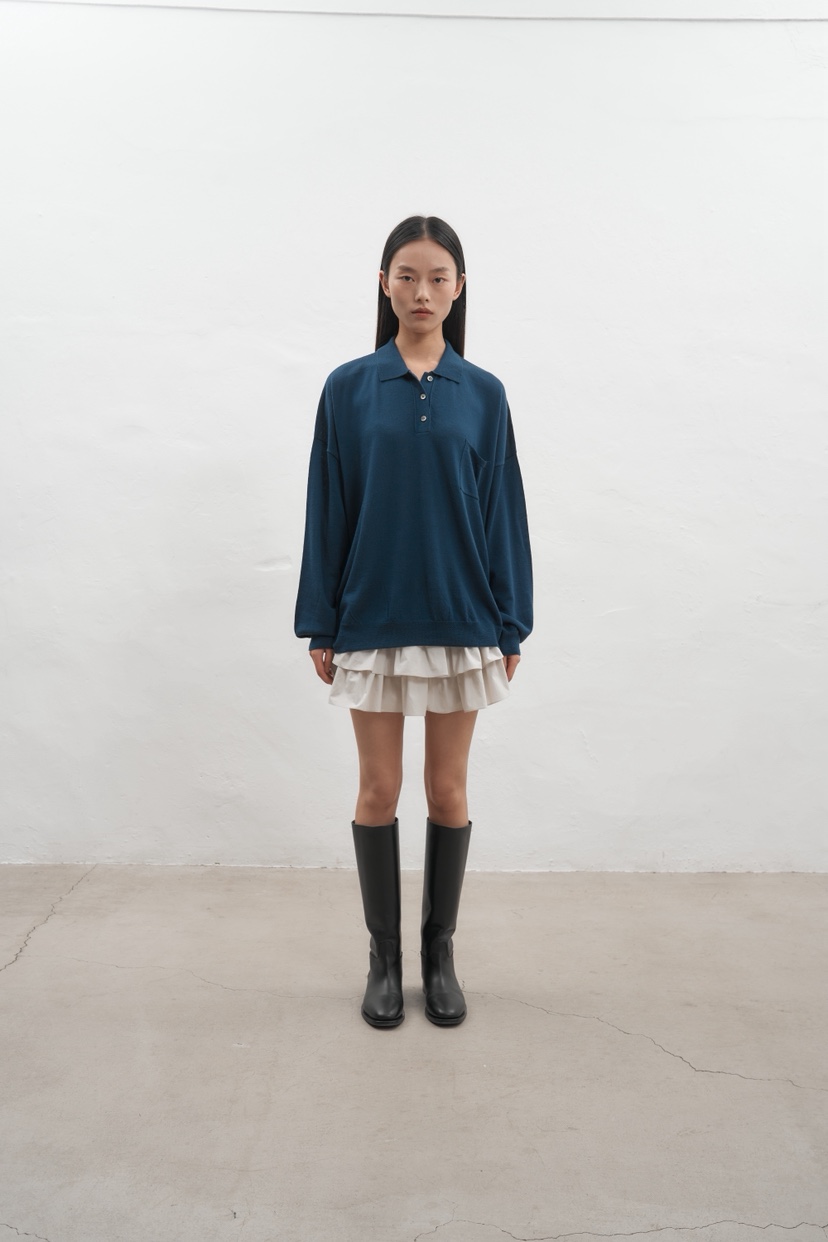 JEONG GAM STUDIOS韓國直郵㊣女士新款真品25秋冬時尚針織衫JEONG GAM針織衫