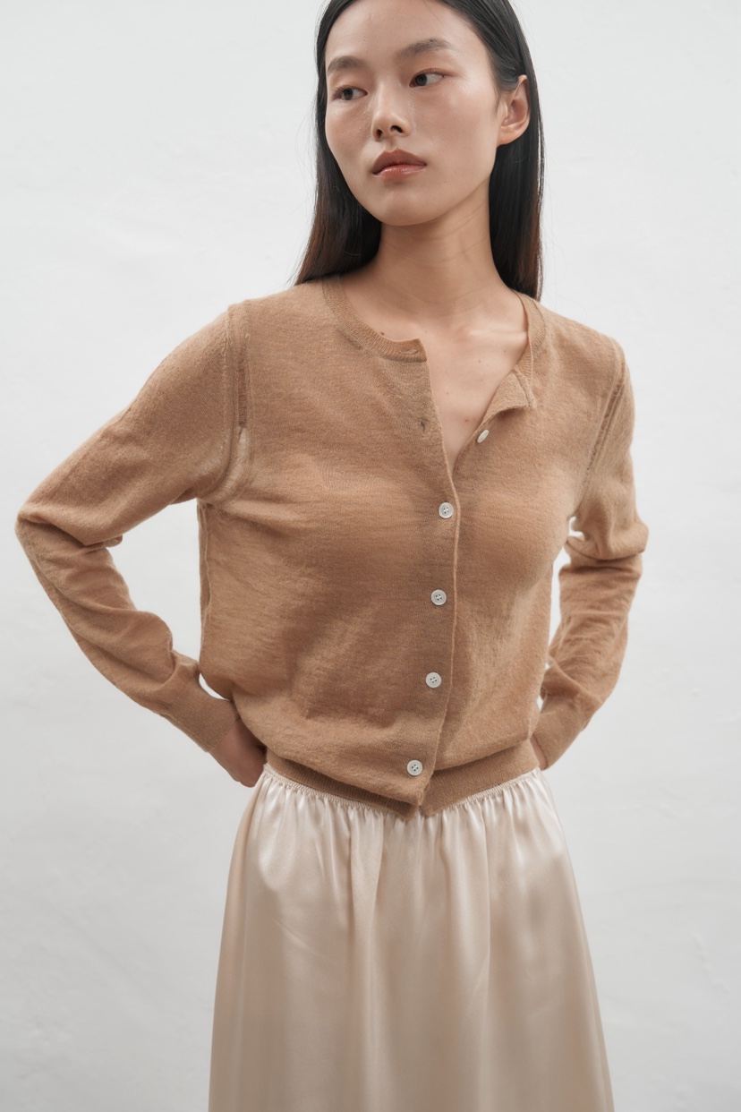 JEONG GAM STUDIOS東大門㊣直郵女裝新品職業針織衫羊絨開衫JEONG GAM針織衫