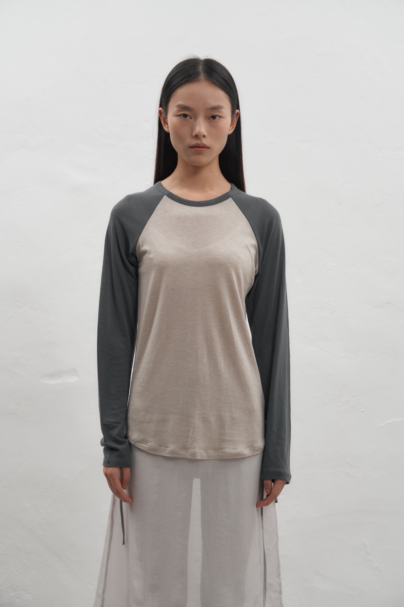 JEONG GAM STUDIOS東大門㊣實拍女士新品25秋冬休閑長袖T恤JEONG GAM長袖T恤