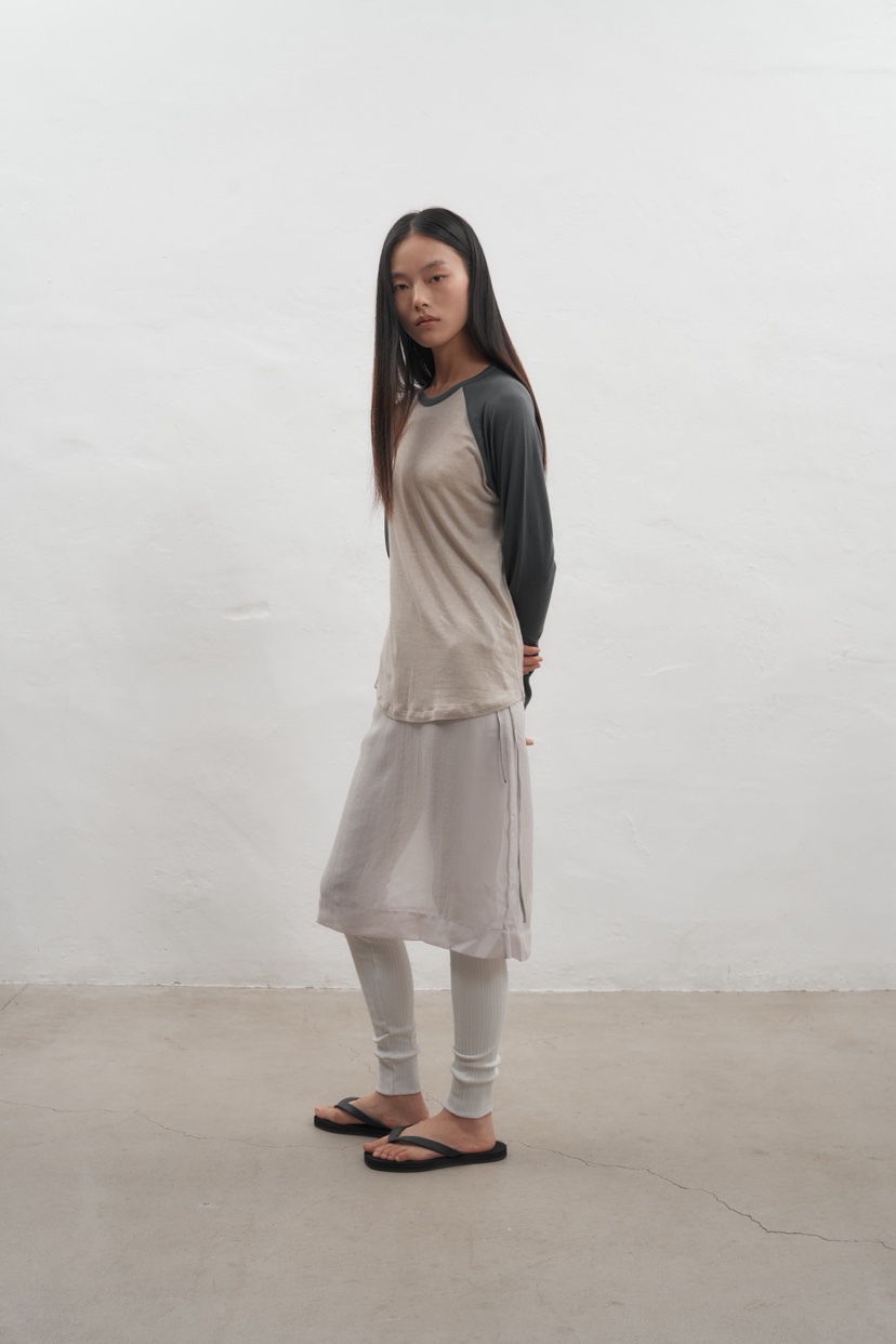 JEONG GAM STUDIOS東大門㊣實拍女士新品25秋冬休閑長袖T恤JEONG GAM長袖T恤