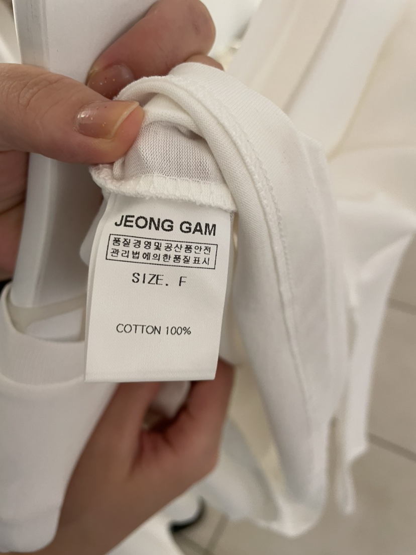 JEONG GAM STUDIOS韓國代購㊣女士新品推薦休閑人氣長袖T恤JEONG GAM長袖T恤