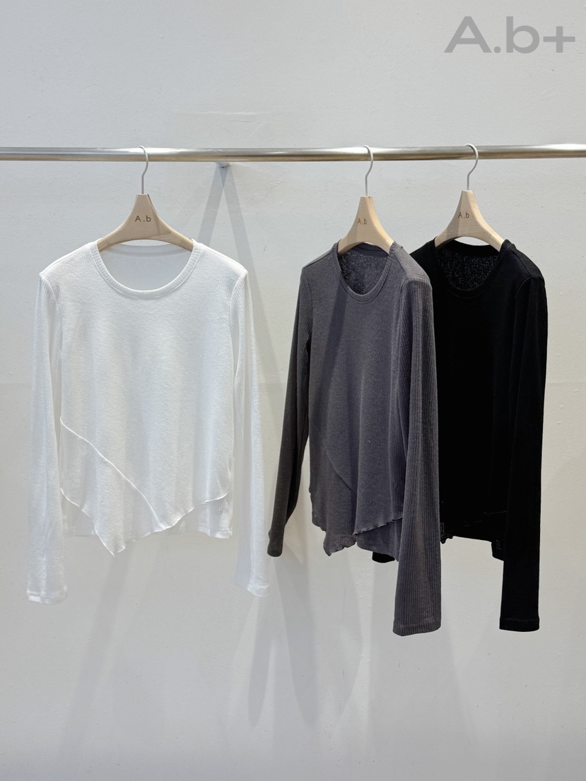 AUTUMN BEIGE PLUS韓國代購㊣女士新品人氣熱賣職業長袖T恤AUTUMN BEIGE PLUS長袖T恤