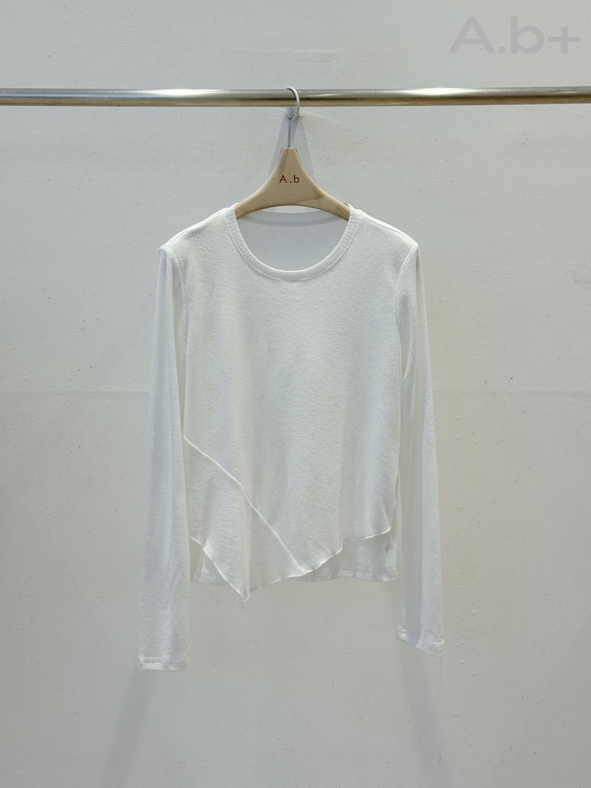 AUTUMN BEIGE PLUS韓國代購㊣女士新品人氣熱賣職業長袖T恤AUTUMN BEIGE PLUS長袖T恤圖色2