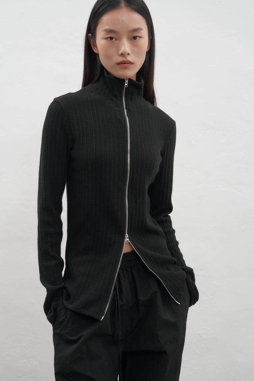 JEONG GAM STUDIOS韓國代購㊣女裝新品推薦時尚熱賣夾克拉鏈JEONG GAM夾克