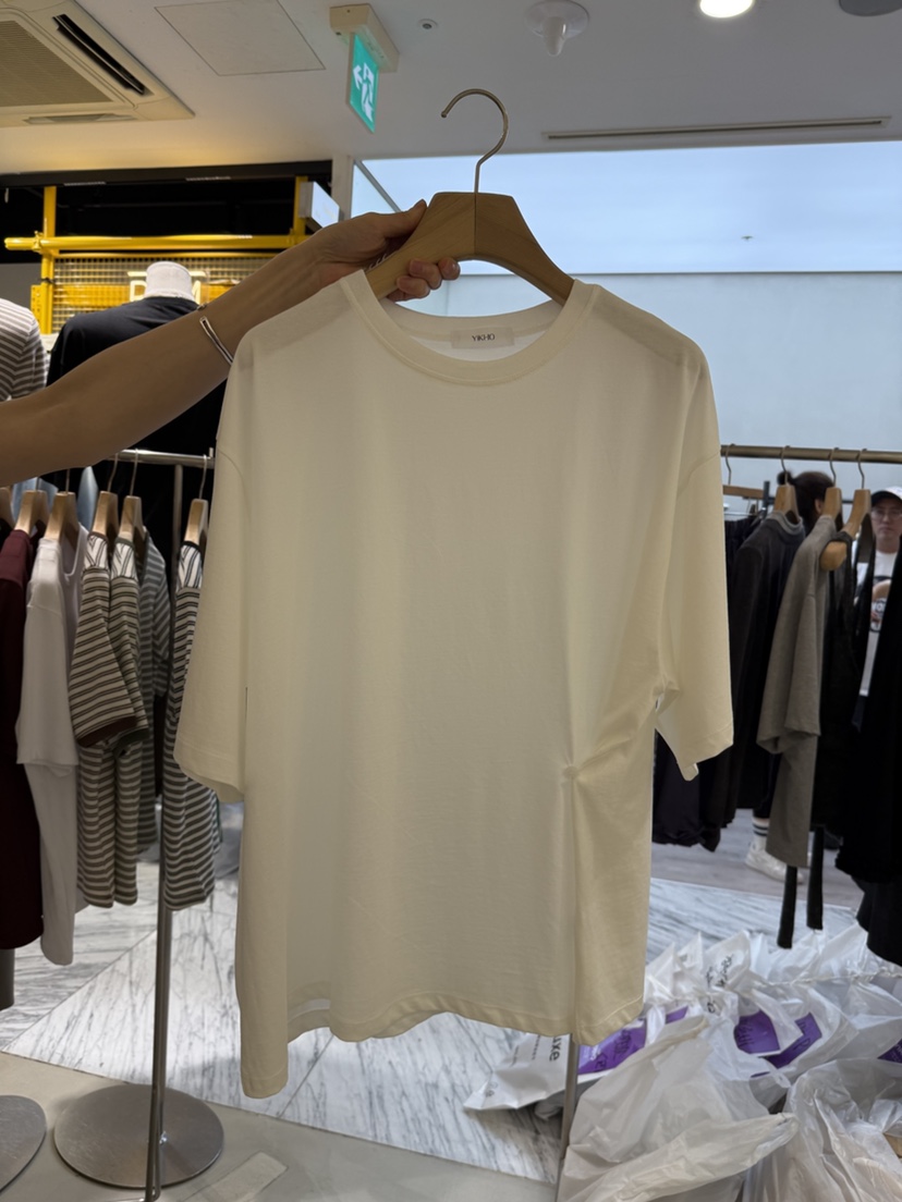 YIKHO STYLE東大門㊣實拍女士新品推薦職業時尚人氣休閑T恤YIKHO STYLET恤圖色2
