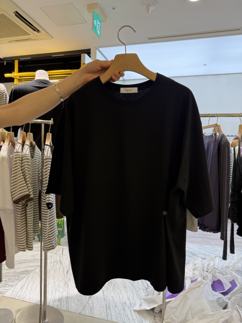 YIKHO STYLE東大門㊣實拍女士新品推薦職業時尚人氣休閑T恤YIKHO STYLET恤圖色3