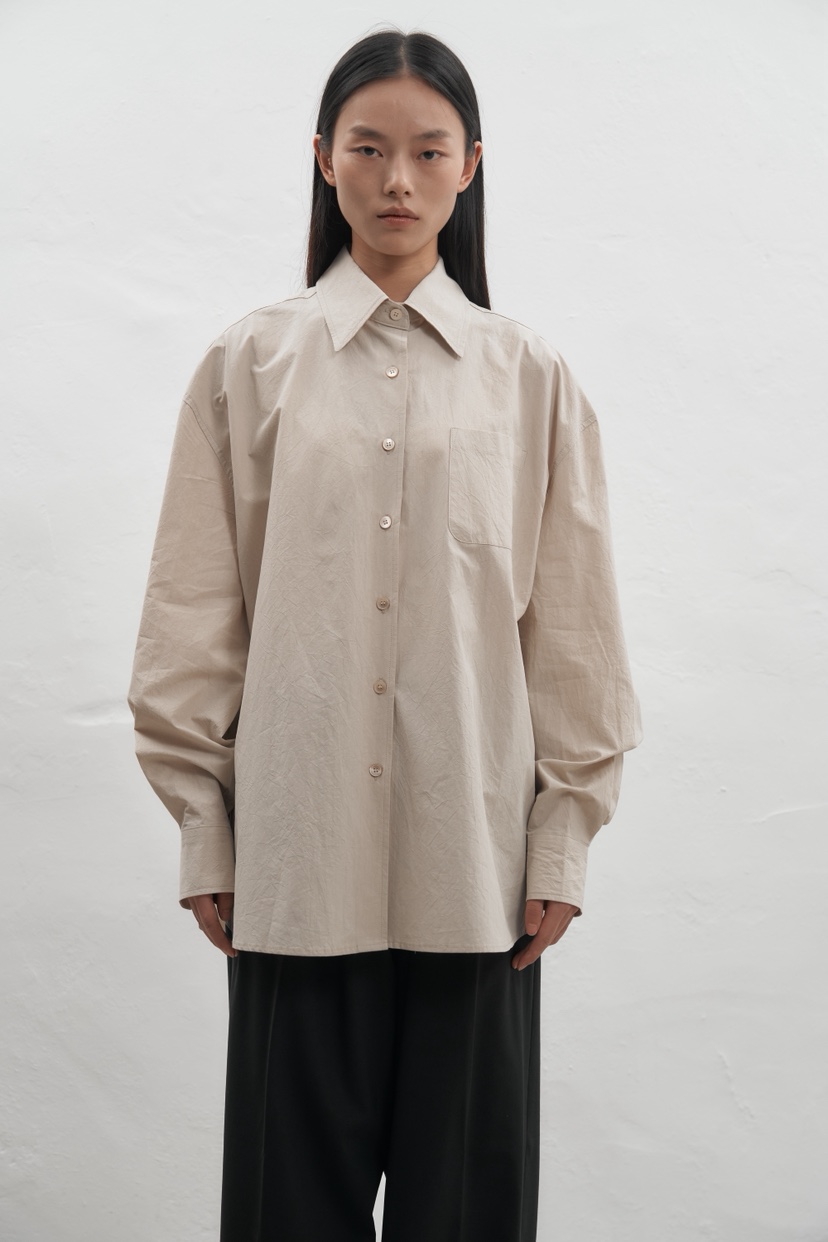 JEONG GAM STUDIOS東大門㊣代購女裝新款真品襯衫蕾絲衫寬松JEONG GAM襯衫/蕾絲衫