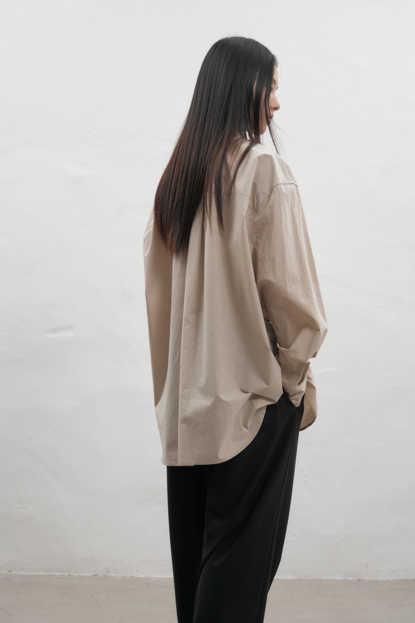 JEONG GAM STUDIOS東大門㊣代購女裝新款真品襯衫蕾絲衫寬松JEONG GAM襯衫/蕾絲衫