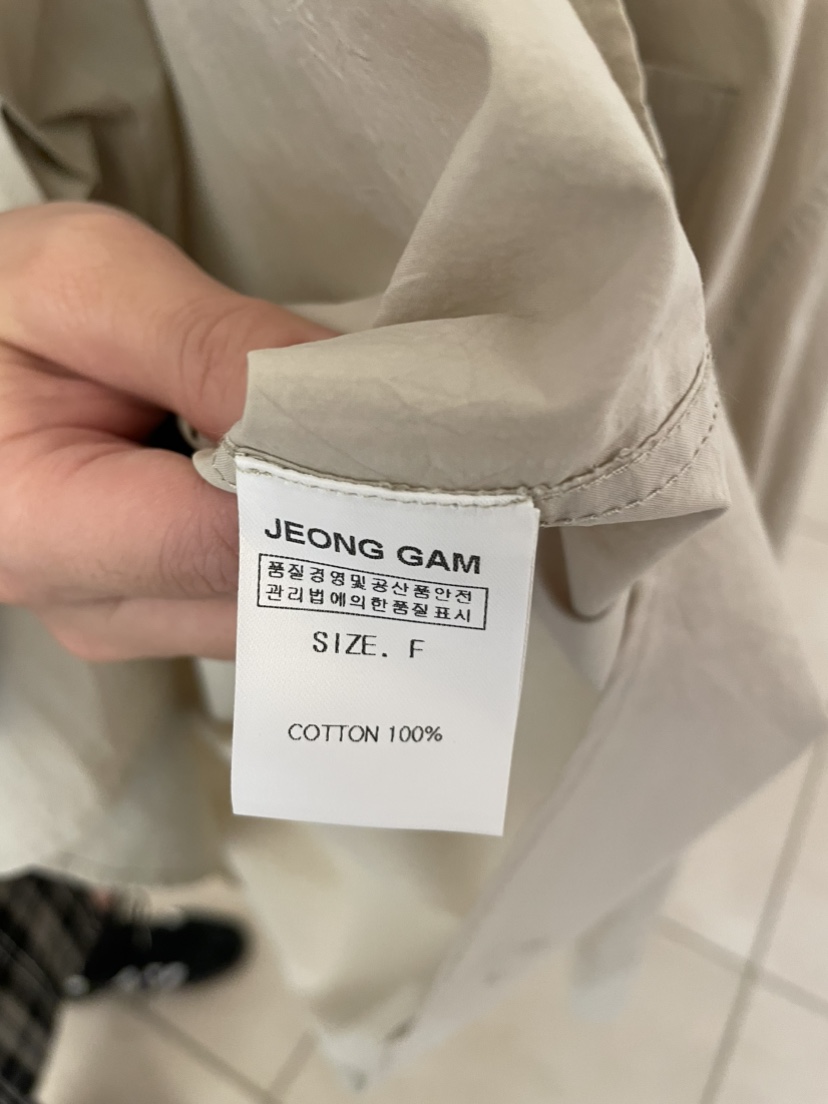JEONG GAM STUDIOS東大門㊣代購女裝新款真品襯衫蕾絲衫寬松JEONG GAM襯衫/蕾絲衫