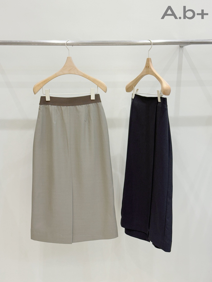 AUTUMN BEIGE PLUS東大門㊣實拍女裝新款人氣職業休閑長裙AUTUMN BEIGE PLUS長裙