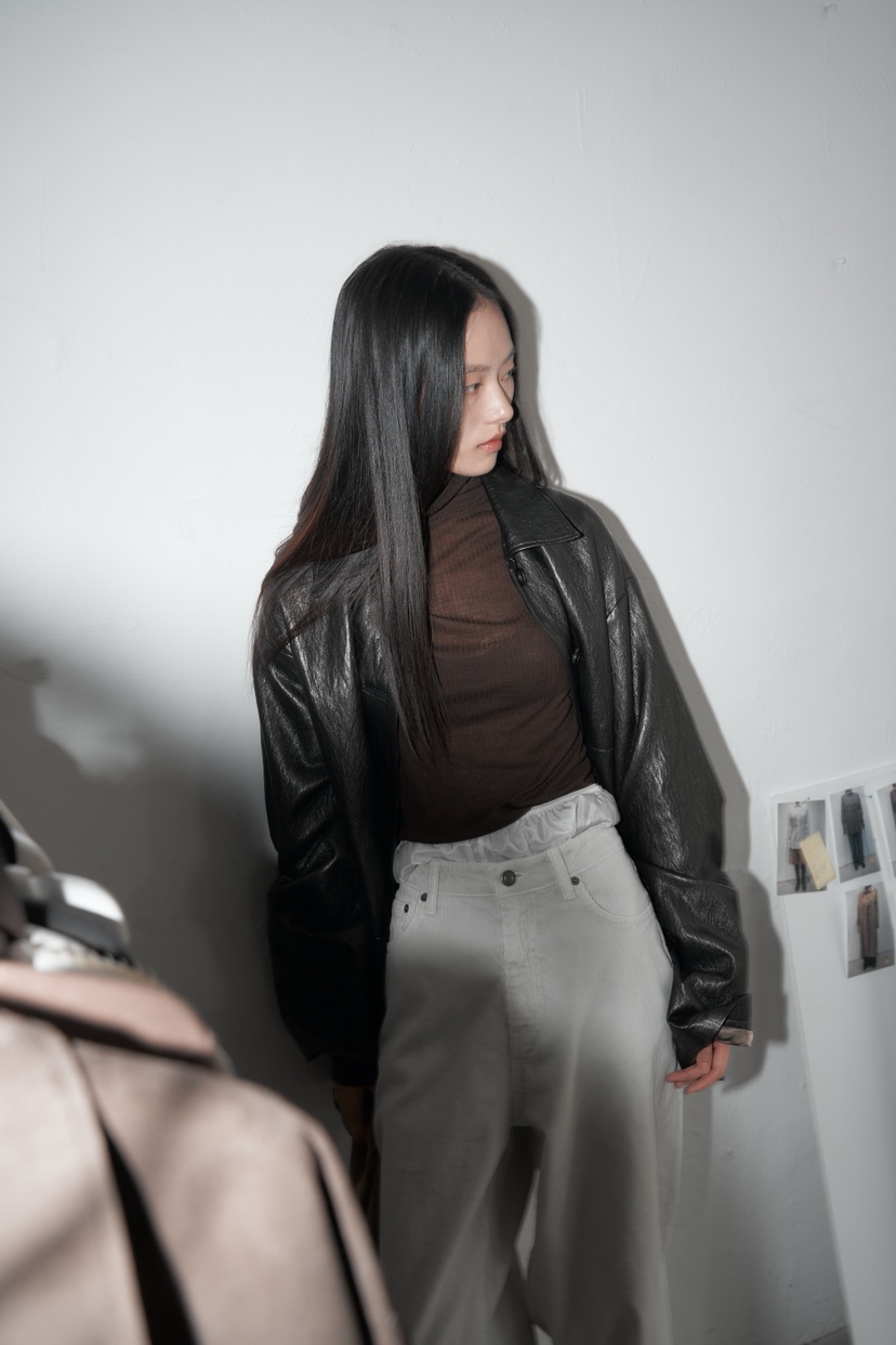 JEONG GAM STUDIOS韓國直郵㊣女裝新品休閑推薦真品夾克長款JEONG GAM夾克