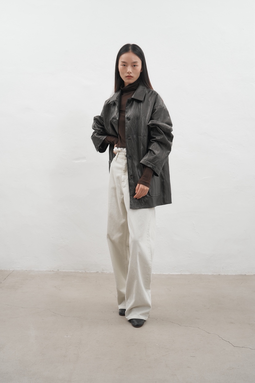 JEONG GAM STUDIOS韓國直郵㊣女裝新品休閑推薦真品夾克長款JEONG GAM夾克