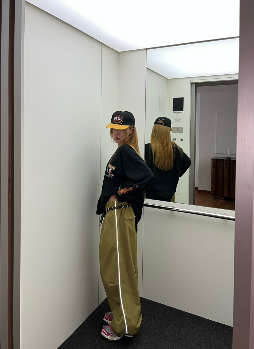 LOVE PULL東大門㊣實拍女裝新品推薦時尚25秋冬職業休閑褲LOVE PULL休閑褲