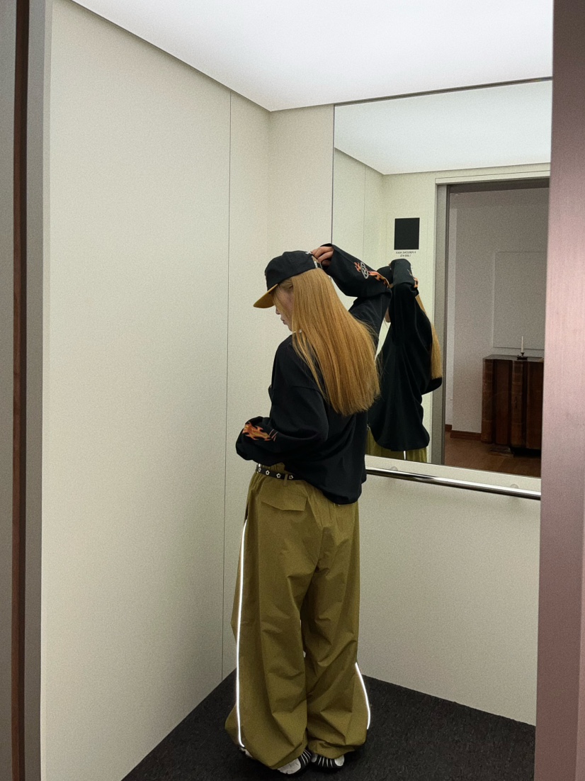 LOVE PULL東大門㊣實拍女裝新品推薦時尚25秋冬職業休閑褲LOVE PULL休閑褲