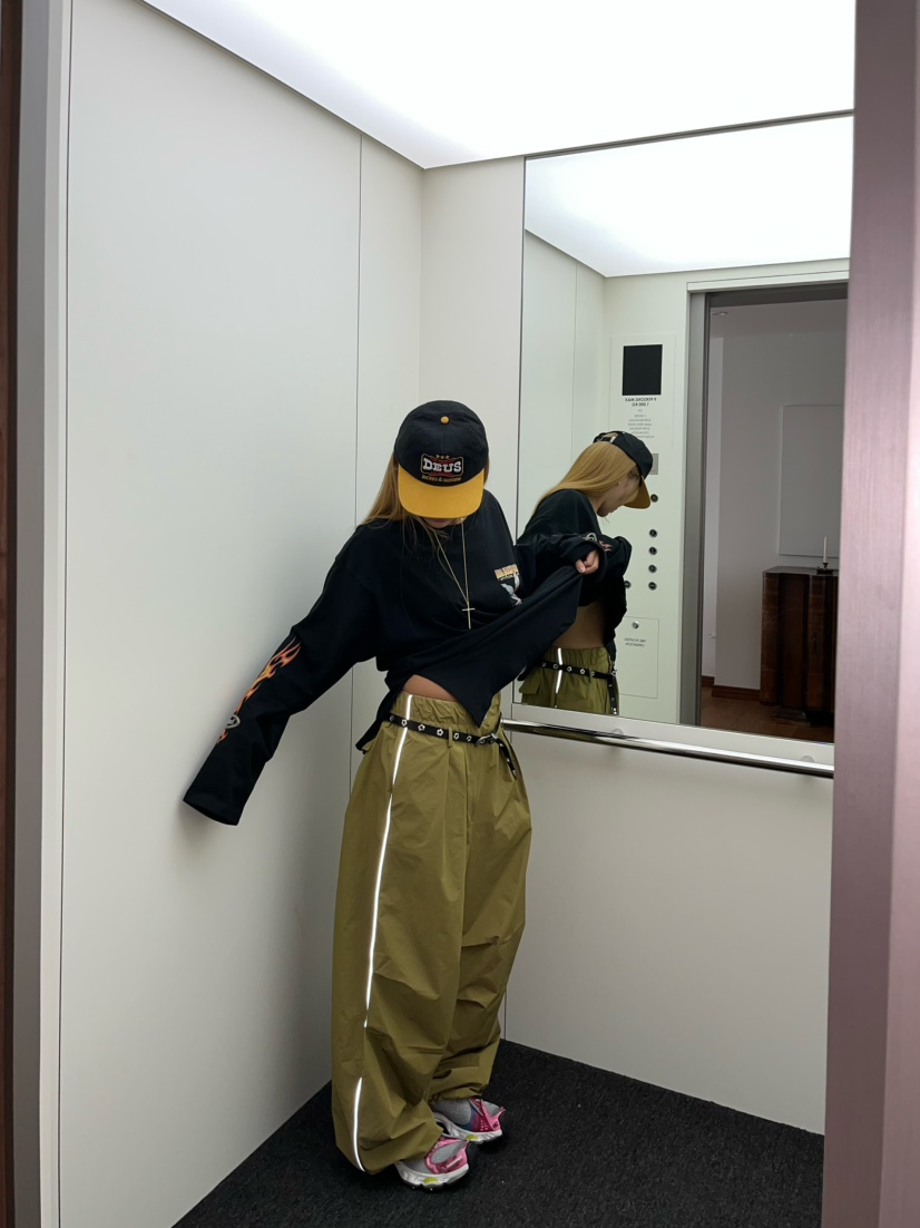 LOVE PULL東大門㊣實拍女裝新品推薦時尚25秋冬職業休閑褲LOVE PULL休閑褲