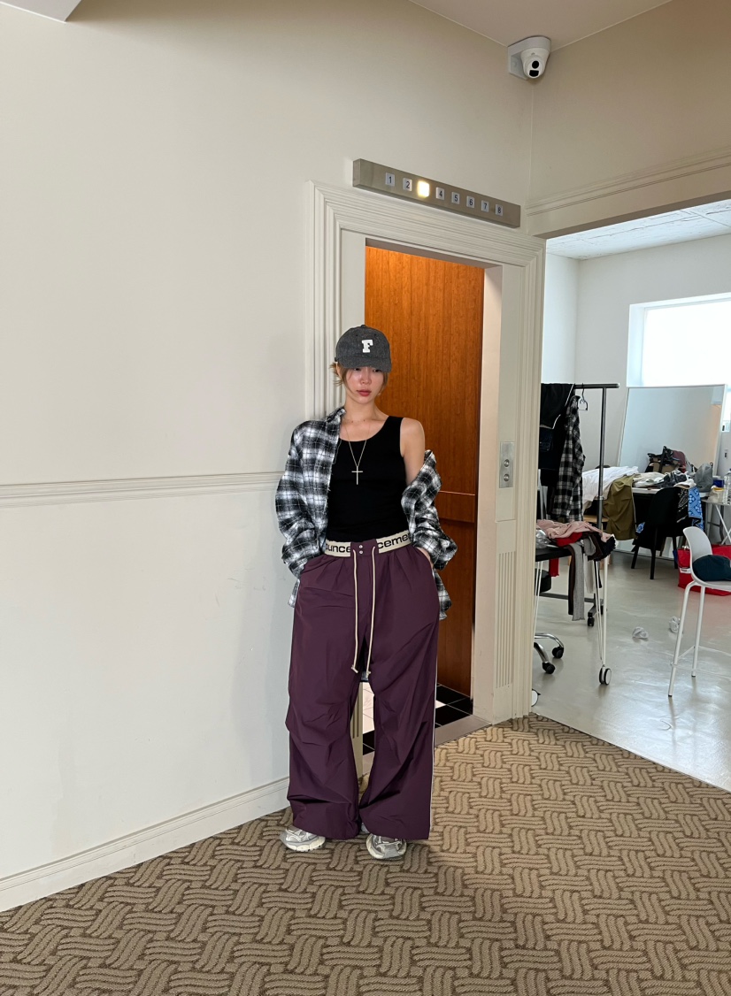 LOVE PULL東大門㊣實拍女裝新品推薦時尚25秋冬職業休閑褲LOVE PULL休閑褲