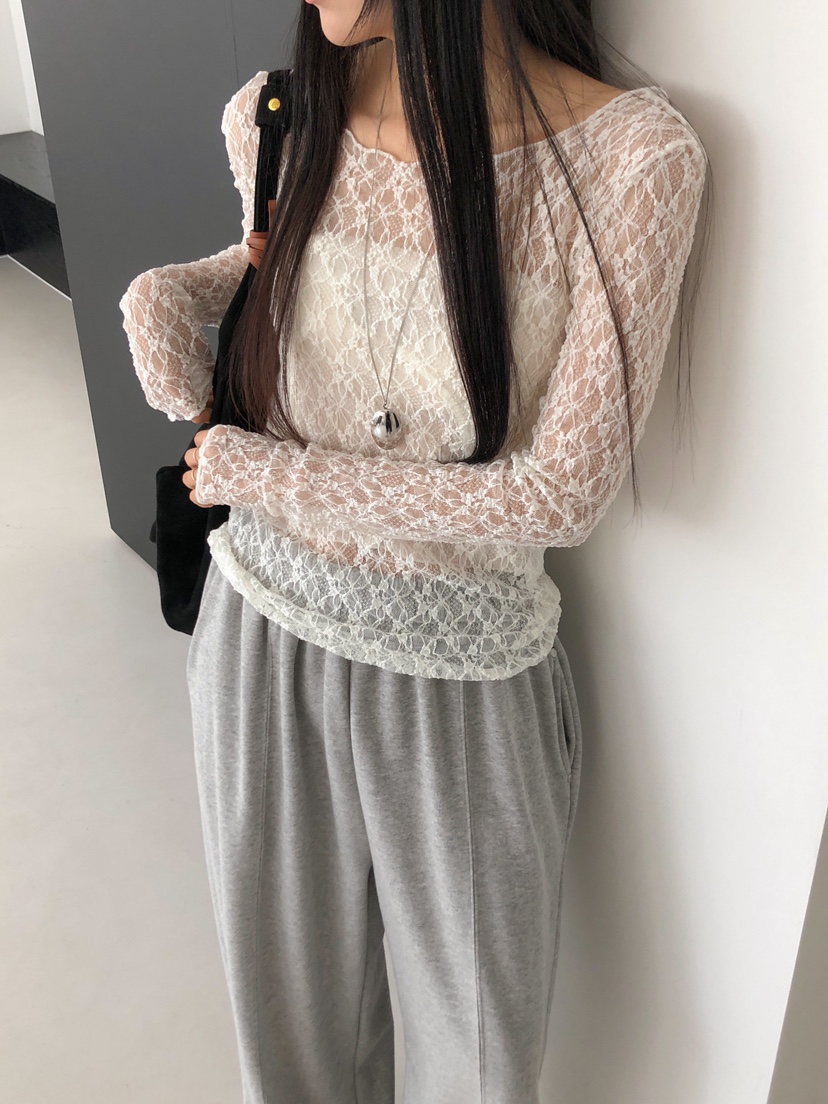 ROUGH東大門㊣代購女裝新品推薦真品25秋冬休閑人氣長袖T恤ROUGH長袖T恤