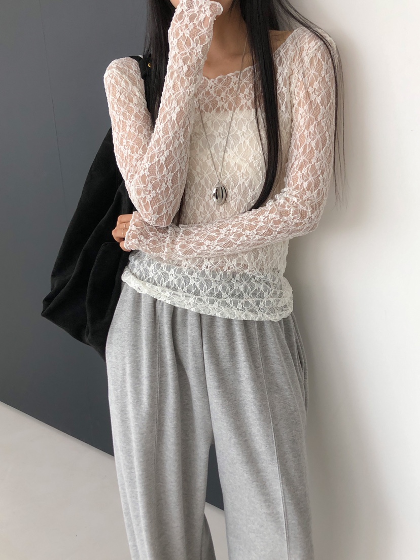ROUGH東大門㊣代購女裝新品推薦真品25秋冬休閑人氣長袖T恤ROUGH長袖T恤