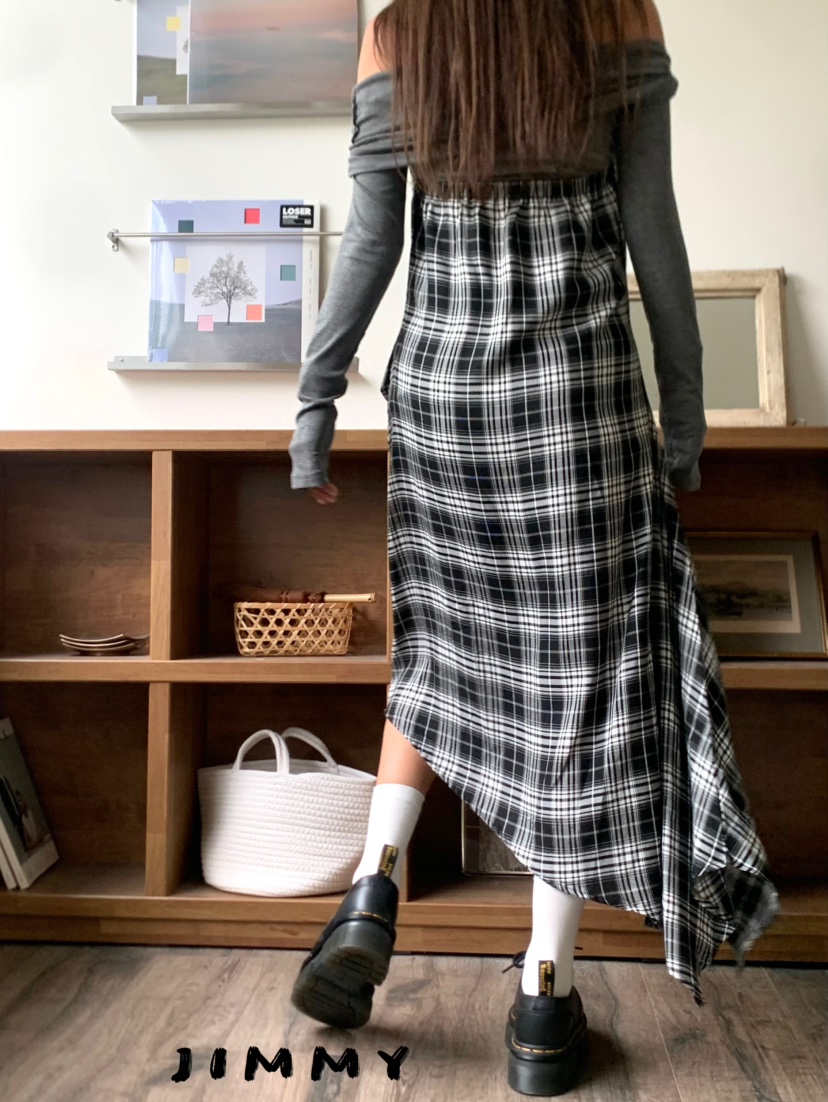 JIMMY東大門㊣實拍女士新品休閑推薦職業25秋冬人氣長袖T恤JIMMY/REMAKE長袖T恤