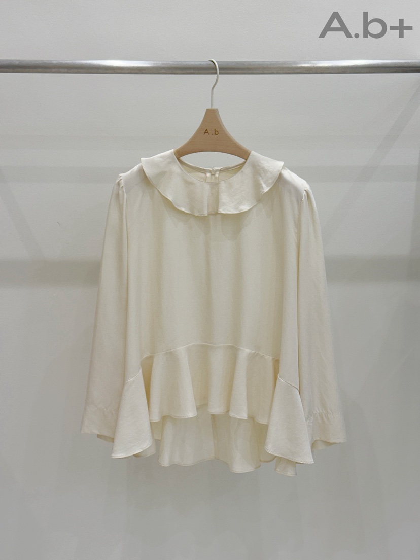 AUTUMN BEIGE PLUS東大門㊣代購女士新品職業休閑襯衫蕾絲衫AUTUMN BEIGE PLUS襯衫/蕾絲衫圖色1