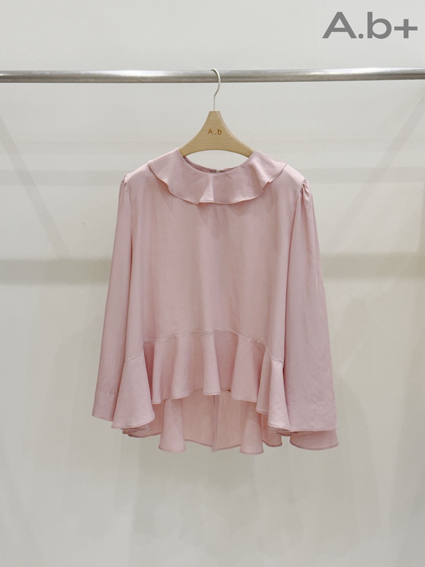 AUTUMN BEIGE PLUS東大門㊣代購女士新品職業休閑襯衫蕾絲衫AUTUMN BEIGE PLUS襯衫/蕾絲衫圖色2
