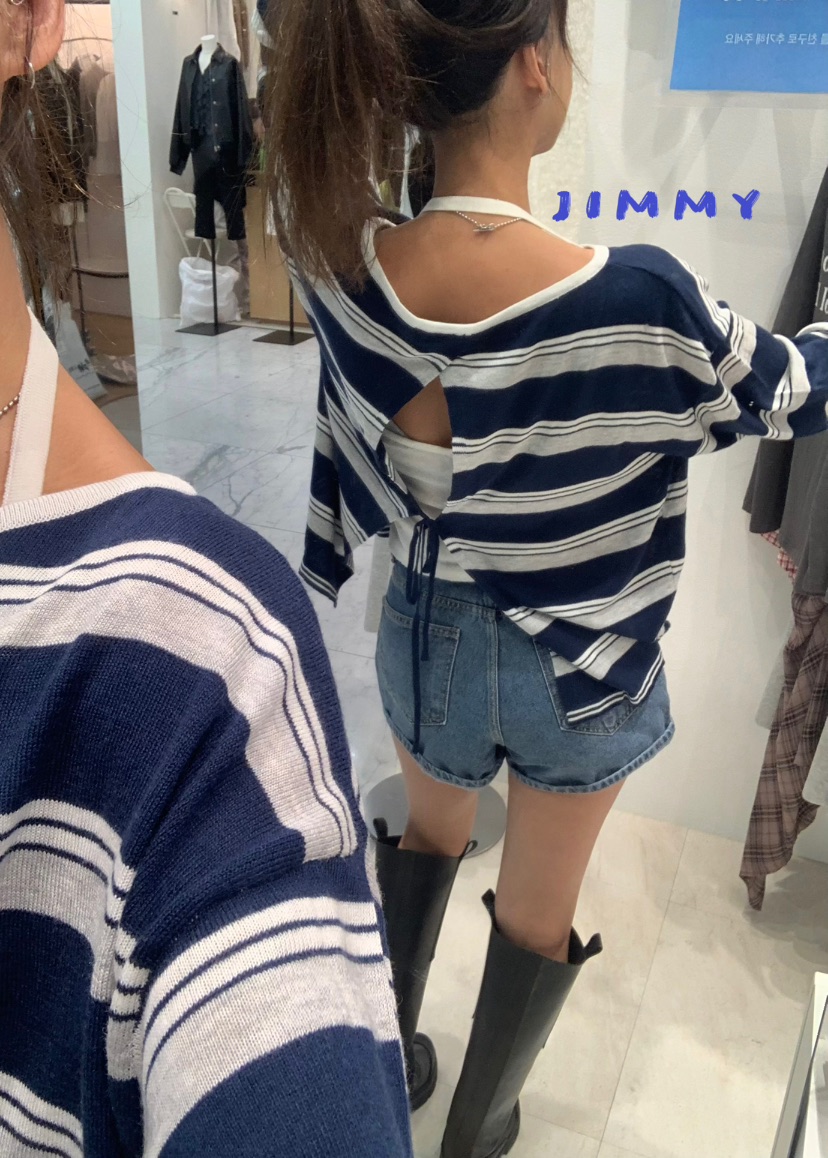 JIMMY韓國代購㊣女裝新款25秋冬職業熱賣推薦休閑套裝套裝條紋JIMMY/REMAKE套裝