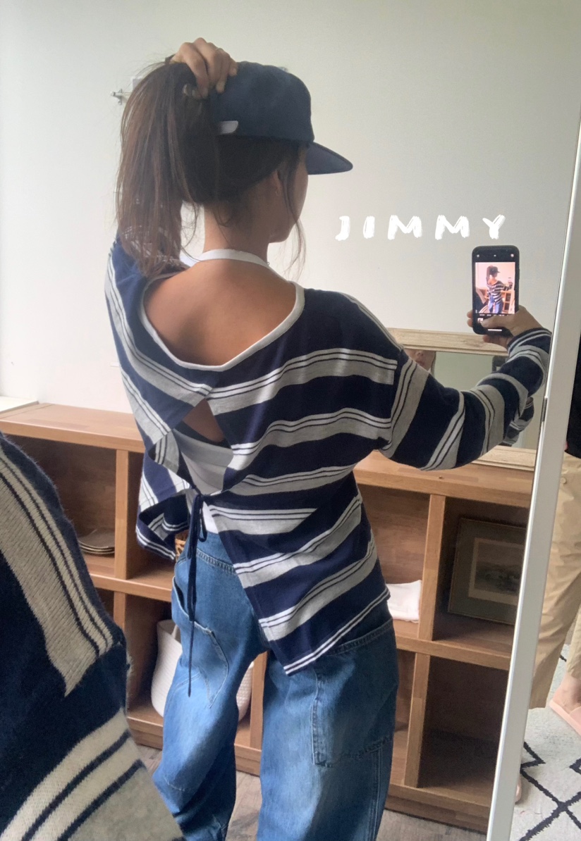 JIMMY韓國代購㊣女裝新款25秋冬職業熱賣推薦休閑套裝套裝條紋JIMMY/REMAKE套裝