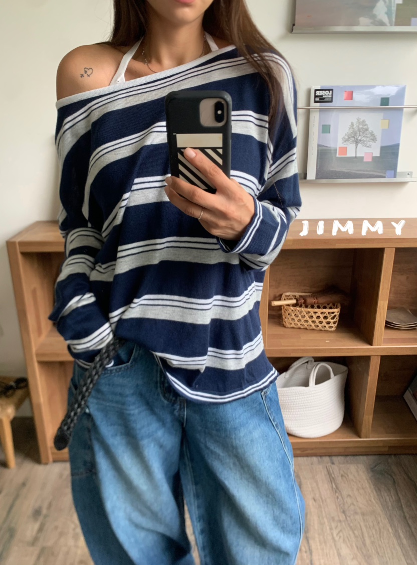 JIMMY韓國代購㊣女裝新款25秋冬職業熱賣推薦休閑套裝套裝條紋JIMMY/REMAKE套裝