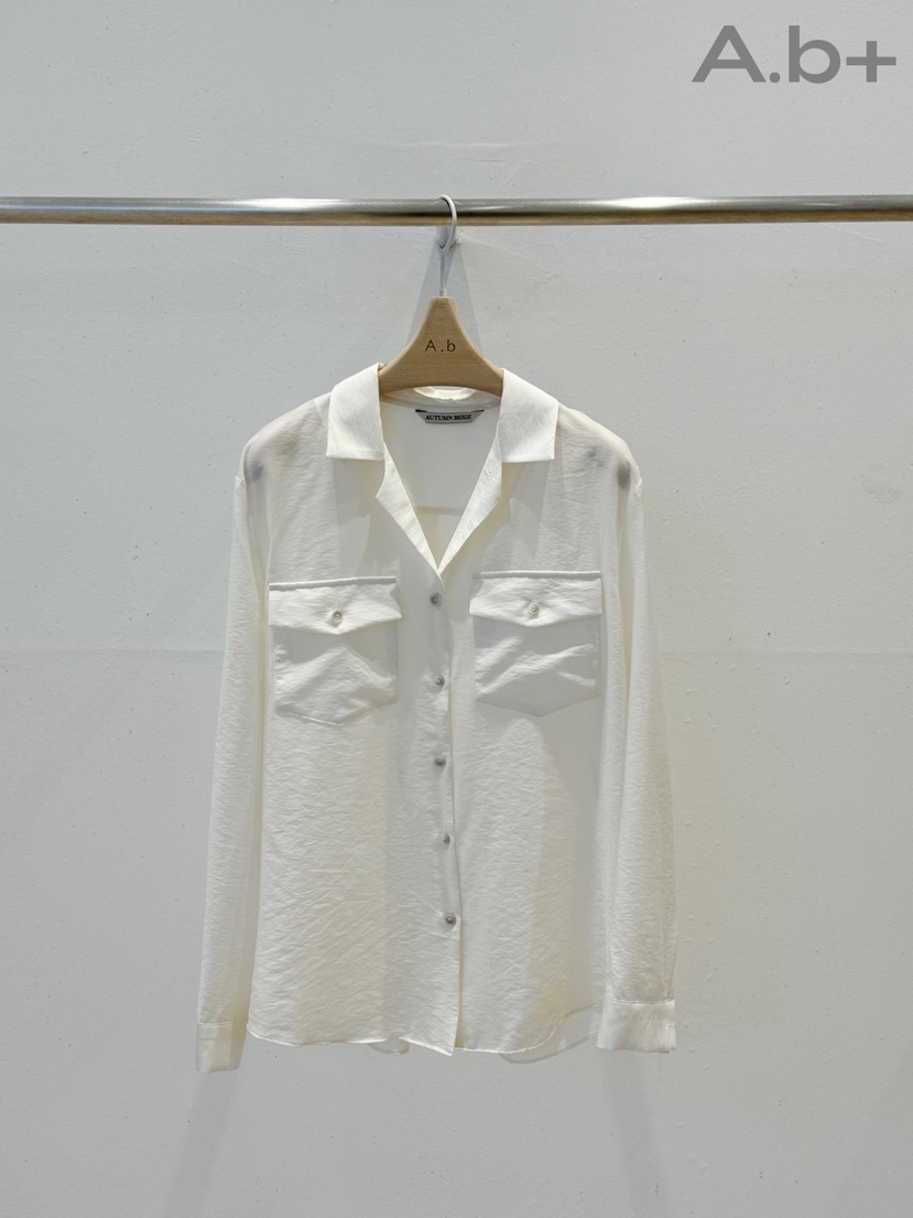 AUTUMN BEIGE PLUS韓國直郵㊣女士新品時尚真品襯衫蕾絲衫AUTUMN BEIGE PLUS襯衫/蕾絲衫圖色2