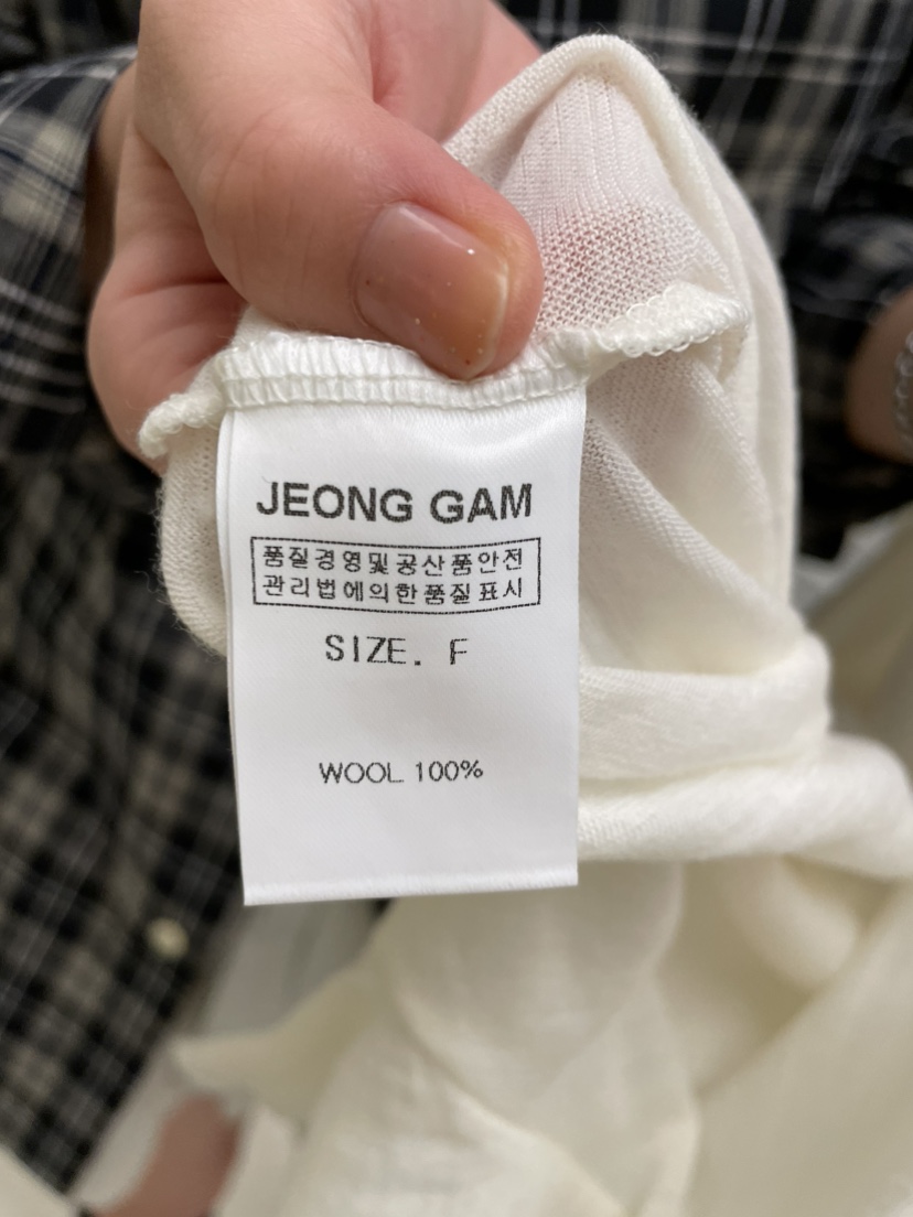 JEONG GAM STUDIOS東大門㊣代購女裝新品人氣熱賣25秋冬T恤JEONG GAMT恤