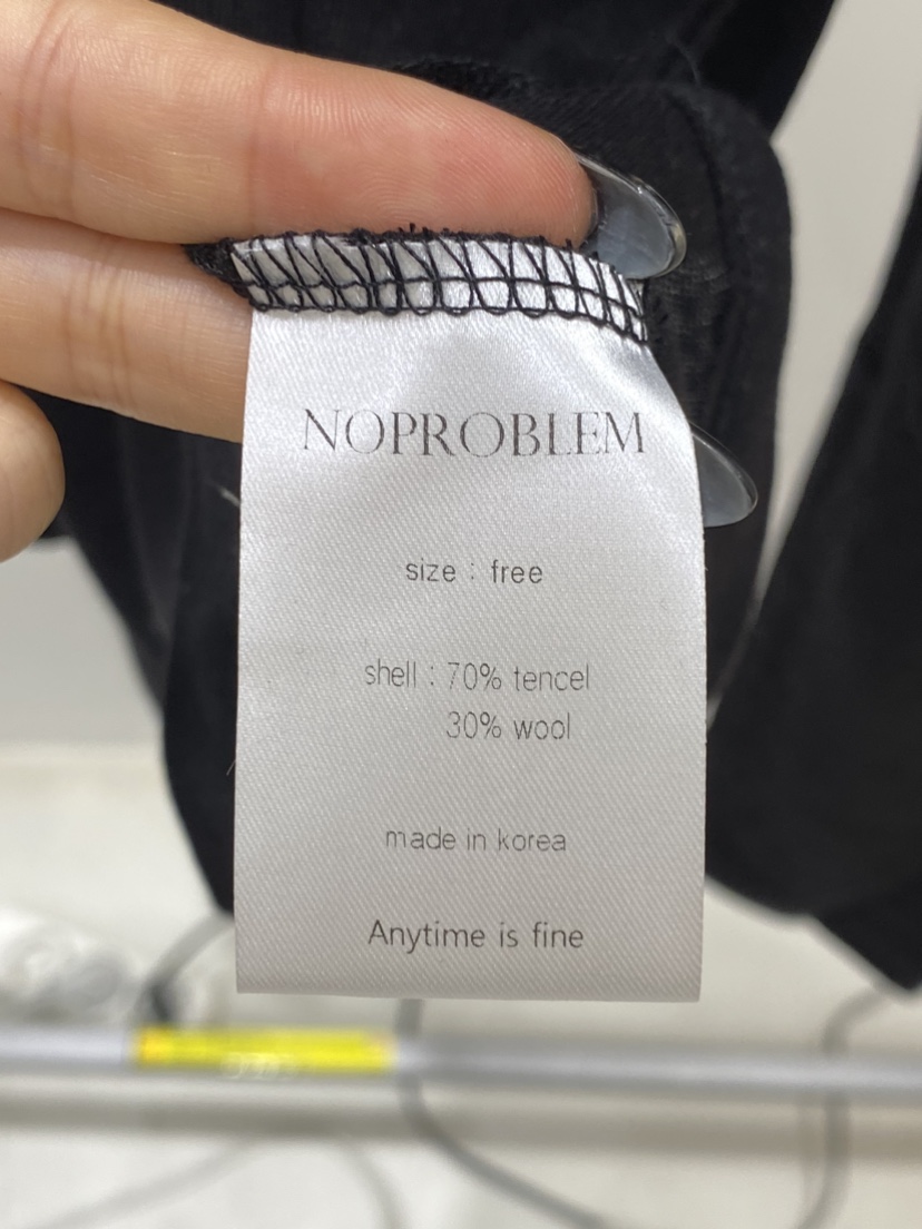 NOPROBLEM韓國直郵㊣女士新品推薦時尚人氣熱賣25秋冬長袖T恤NOPROBLEM長袖T恤