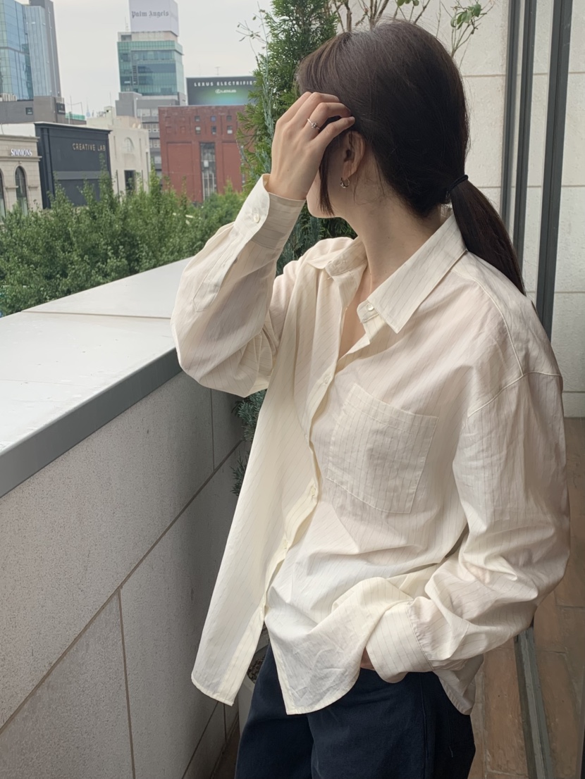 TAF東大門㊣實拍女裝新款25秋冬休閑熱賣時尚真品襯衫蕾絲衫TAF襯衫/蕾絲衫