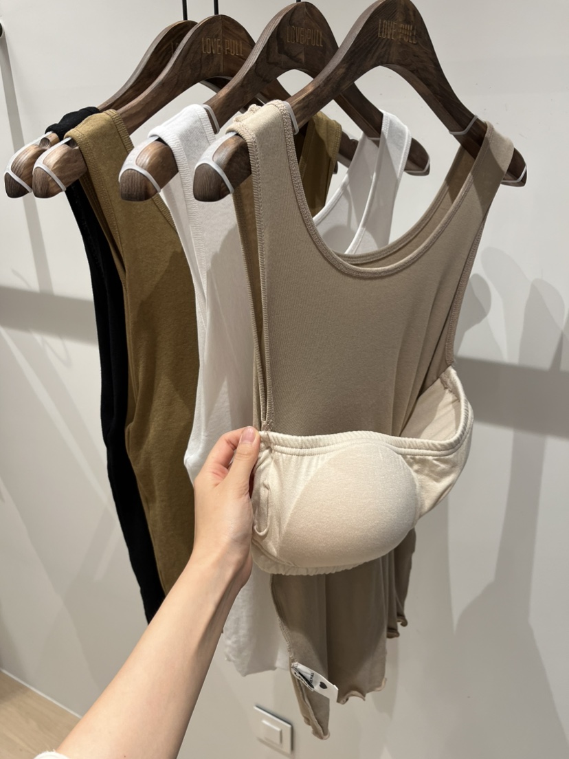 LOVE PULL東大門㊣直郵女裝新品推薦熱賣真品休閑吊帶背心LOVE PULL吊帶/背心