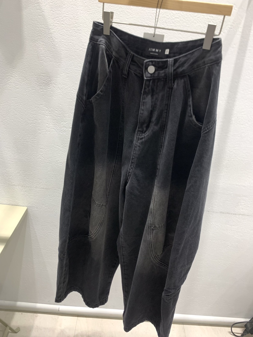 JIMMY東大門㊣實拍女裝新款休閑人氣熱賣25秋冬休閑褲工裝褲圓領JIMMY/REMAKE休閑褲