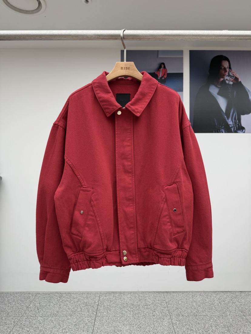MADE-P東大門㊣實拍女士新款推薦人氣25秋冬真品熱賣時尚夾克MADE-P夾克圖色2