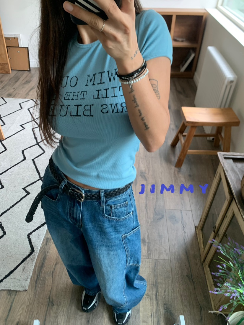 JIMMY韓國直郵㊣女裝新款推薦真品熱賣休閑職業人氣25秋冬T恤JIMMY/REMAKET恤