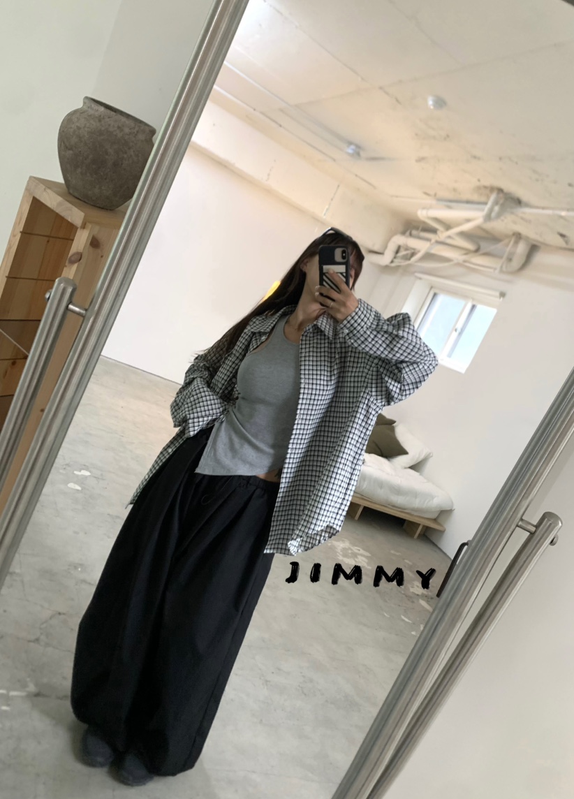 JIMMY東大門㊣代購女士新品推薦人氣真品休閑時尚襯衫蕾絲衫JIMMY/REMAKE襯衫/蕾絲衫