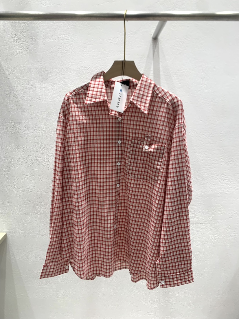 JIMMY東大門㊣代購女士新品推薦人氣真品休閑時尚襯衫蕾絲衫JIMMY/REMAKE襯衫/蕾絲衫圖色1