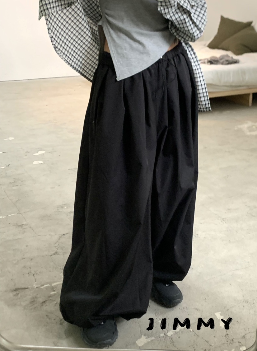 JIMMY東大門㊣實拍女士新品推薦人氣真品時尚25秋冬休閑褲腰帶JIMMY/REMAKE休閑褲
