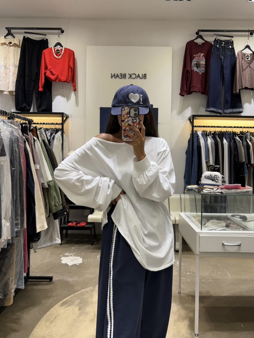 LOVE PULL東大門㊣直郵女士新品推薦真品人氣職業時尚長袖T恤LOVE PULL長袖T恤圖色1