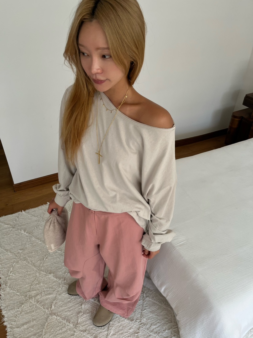 LOVE PULL東大門㊣直郵女士新品推薦真品人氣職業時尚長袖T恤LOVE PULL長袖T恤圖色2