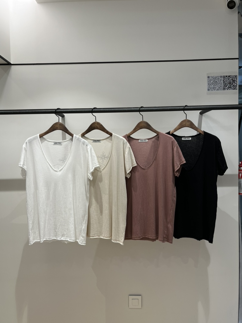 LOVE PULL東大門㊣直郵女裝新品時尚真品人氣職業推薦休閑T恤LOVE PULLT恤圖色3左三色