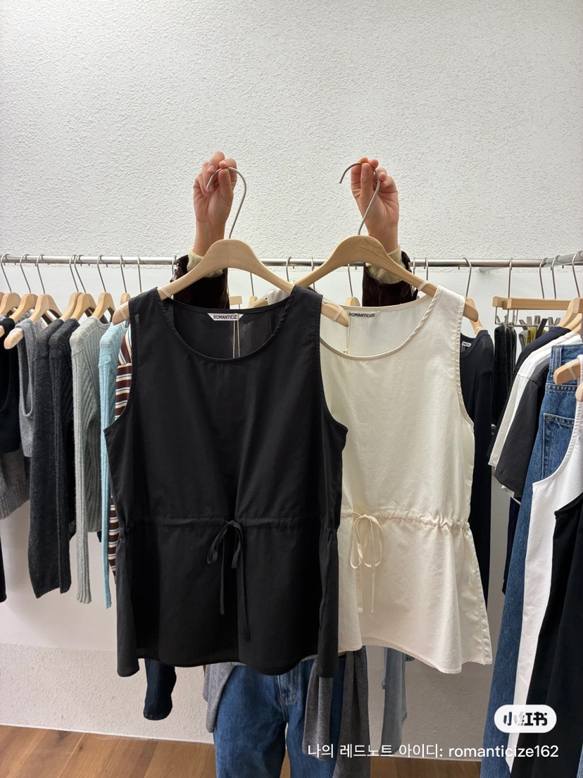 ROMANTICIZE東大門㊣實拍女裝新款真品25秋冬休閑熱賣吊帶背心ROMANTICIZE吊帶/背心