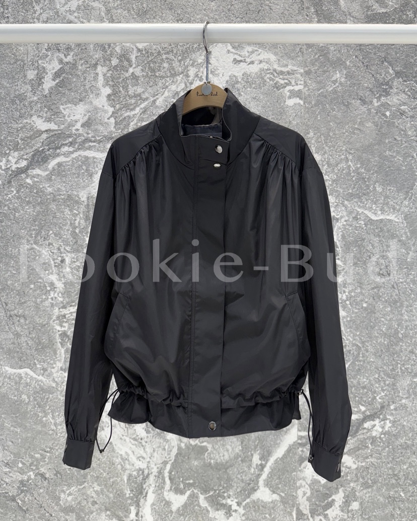 ROOKIE BUD韓國代購㊣女裝新款休閑熱賣推薦時尚25秋冬夾克褶皺ROOKIE BUD-L夾克圖色2