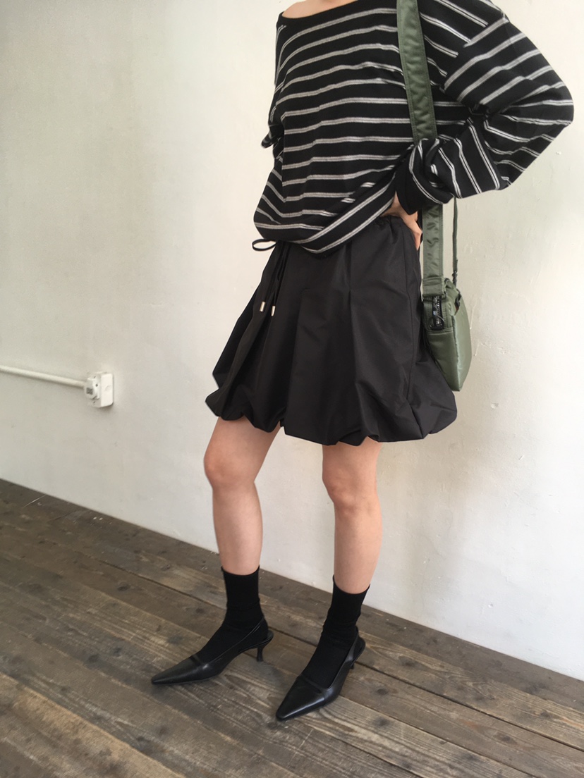 CEDARWOOD東大門㊣代購女士新款休閑時尚25秋冬人氣短裙尼龍CEDARWOOD短裙