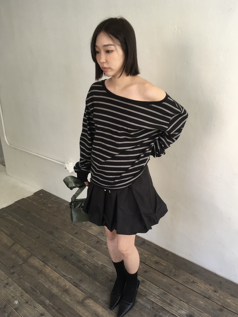 CEDARWOOD東大門㊣代購女士新款休閑時尚25秋冬人氣短裙尼龍CEDARWOOD短裙